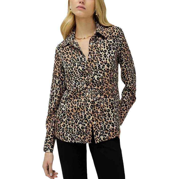 CAMISA SATINADA MUJER SALSA JEANS CON ESTAMPADO