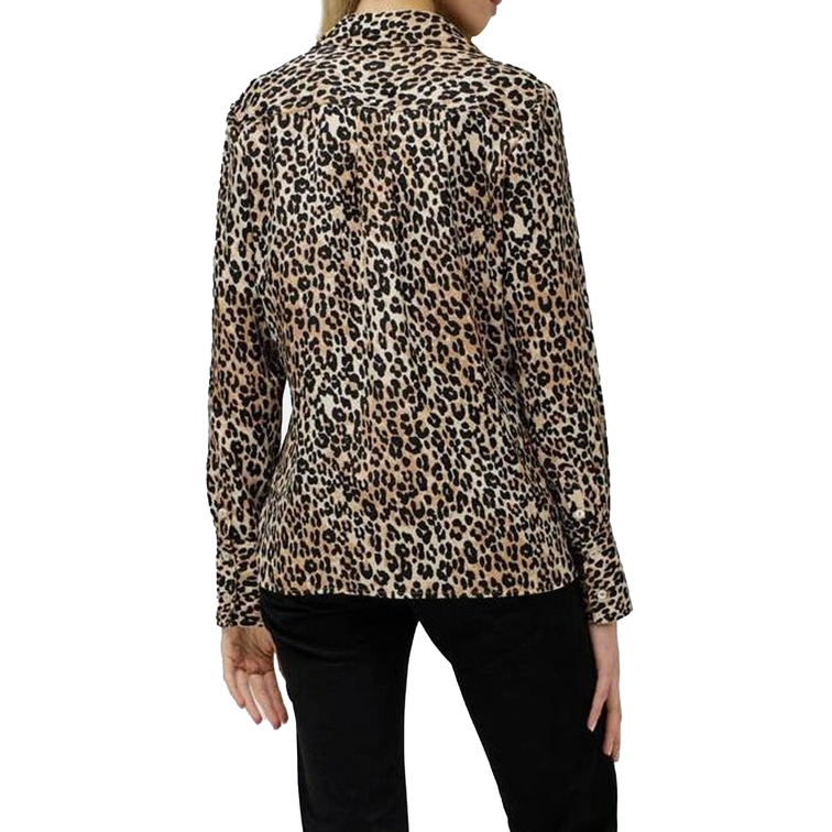 CAMISA SATINADA MUJER SALSA JEANS CON ESTAMPADO