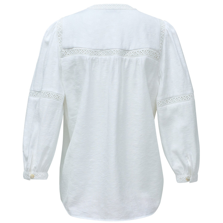 CAMISA MUJER  SALSA JEANS BLOUSE W/LACE DETAILS & JACQUA