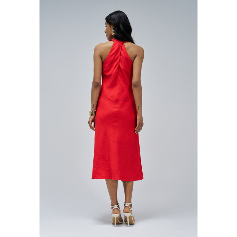 VESTIDO MUJER  SALSA JEANS DRESS WITH BACK TWIST DETAIL
