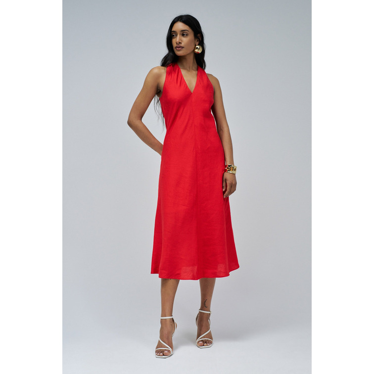 VESTIDO MUJER  SALSA JEANS DRESS WITH BACK TWIST DETAIL