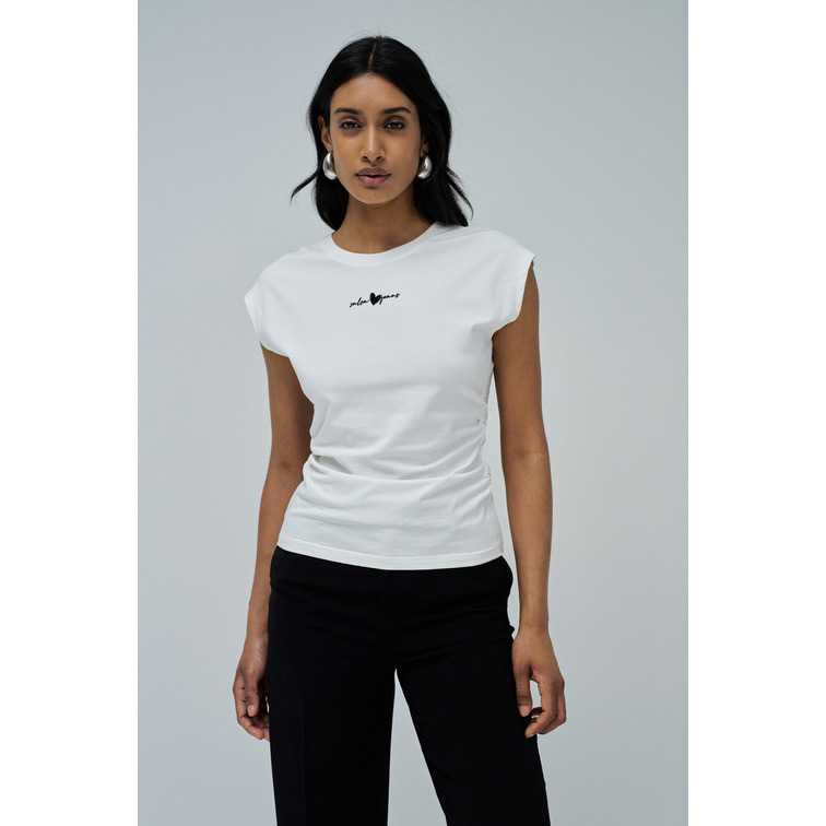 CAMISETA MUJER  SALSA JEANS T-SHIRT WITH PRINTED BRANDING