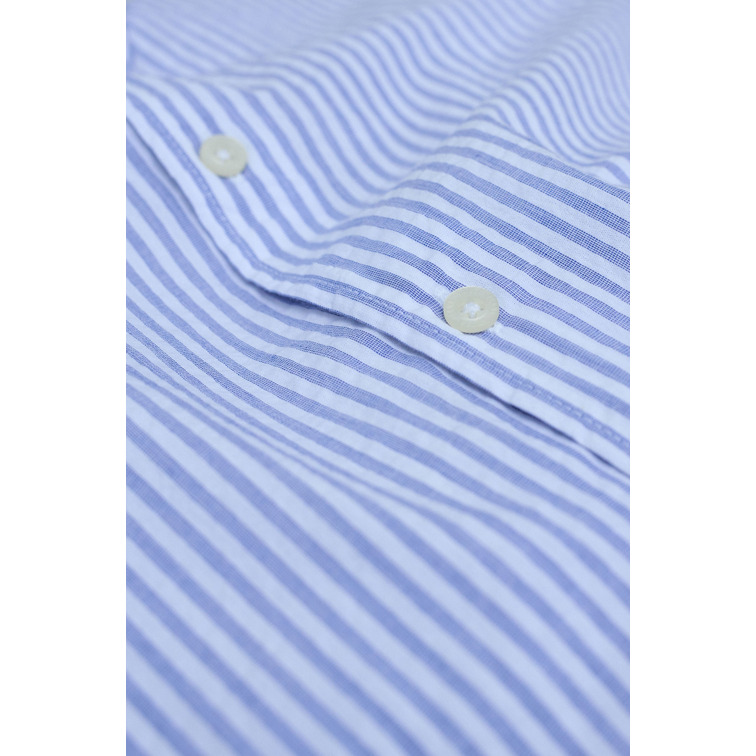 CAMISA HOMBRE  SALSA JEANS REGULAR FIT SHIRT SEESUCKER ST