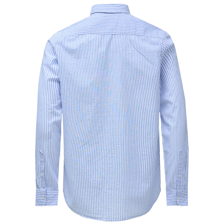 CAMISA HOMBRE  SALSA JEANS REGULAR FIT SHIRT SEESUCKER ST