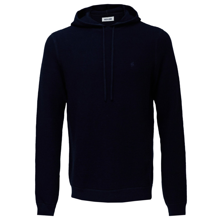 HOMBRE WAFFLE KNIT HOODIE 831