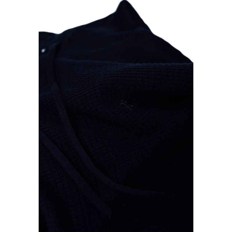 HOMBRE WAFFLE KNIT HOODIE 831