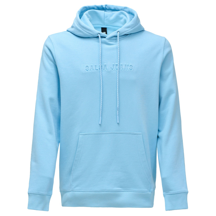 SUDADERA HOMBRE  SALSA JEANS HOODIE W/ EMBOSSED BRANDING