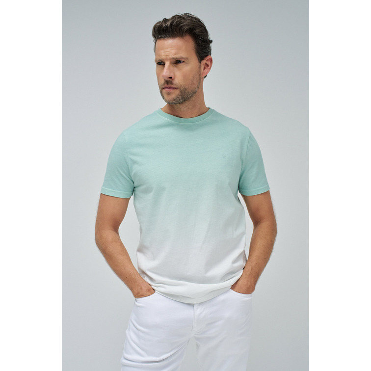 CAMISETA HOMBRE  SALSA JEANS T-SHIRT SLIM FIT DIP DYE