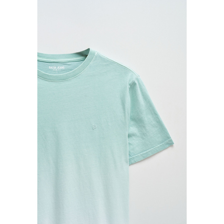 CAMISETA HOMBRE  SALSA JEANS T-SHIRT SLIM FIT DIP DYE
