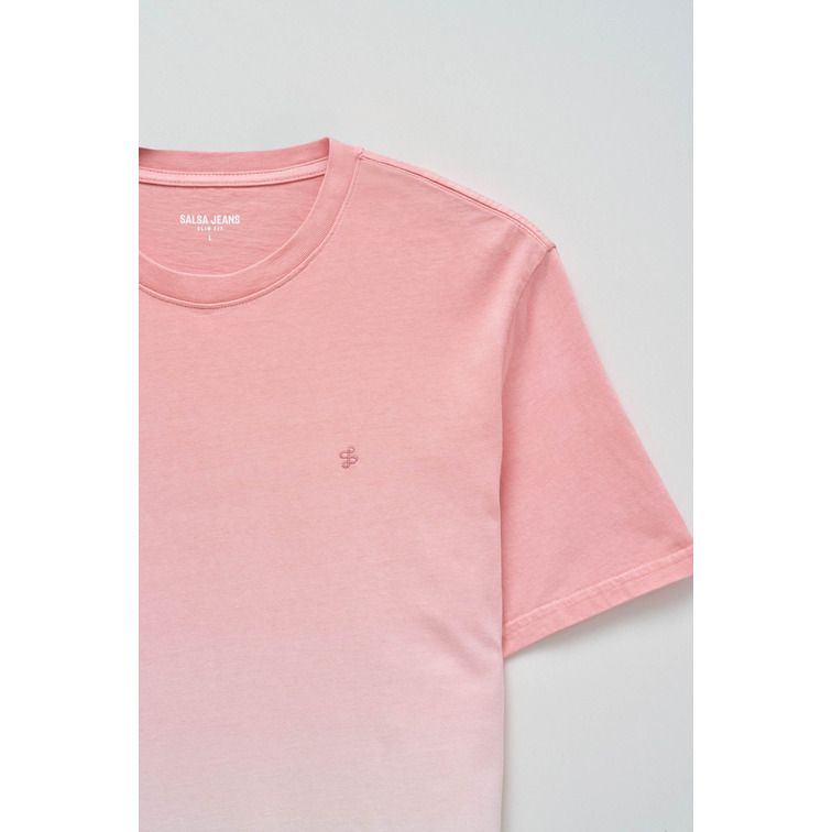 CAMISETA HOMBRE  SALSA JEANS T-SHIRT SLIM FIT DIP DYE