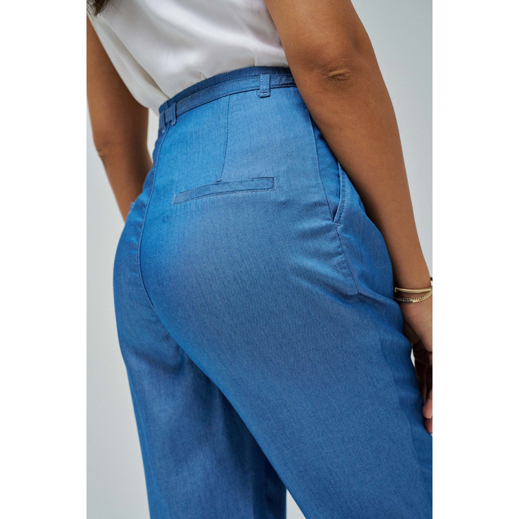 PANTALON BAGGY MUJER SALSA JEANS CROPPED SLIM DE LIGHTDENIM