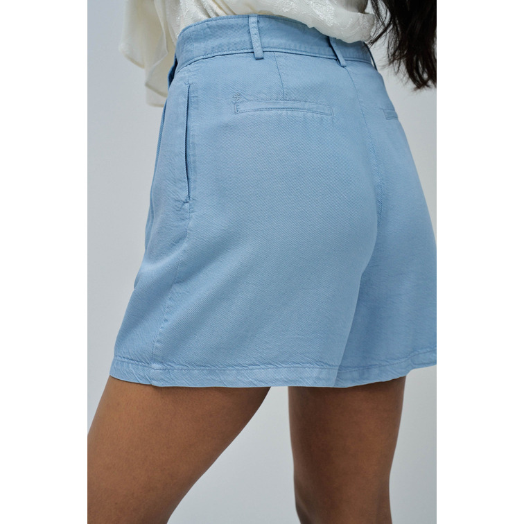 PANTALON CORTO MUJER SALSA JEANS EN LIGHTDENIM FIT BAGGY