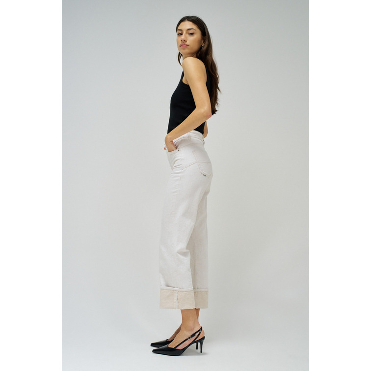 VAQUERO RECTO MUJER SALSA JEANS FAITH PUSH IN TIRO ALTO