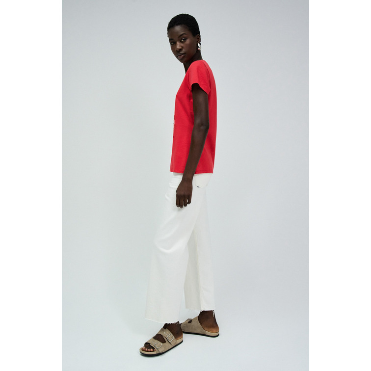 CAMISETA MUJER SALSA JEANS ESTAMPADO FRUTAL