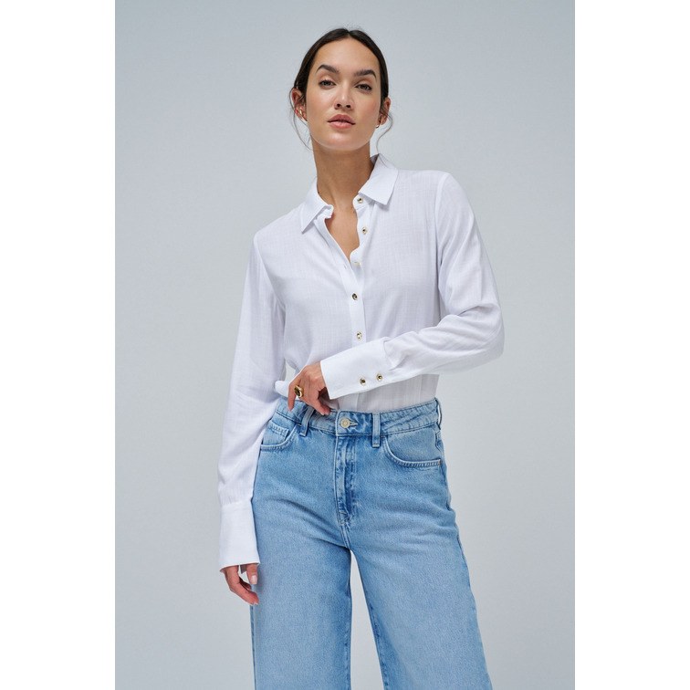 CAMISA MUJER SALSA JEANS FIT REGULAR