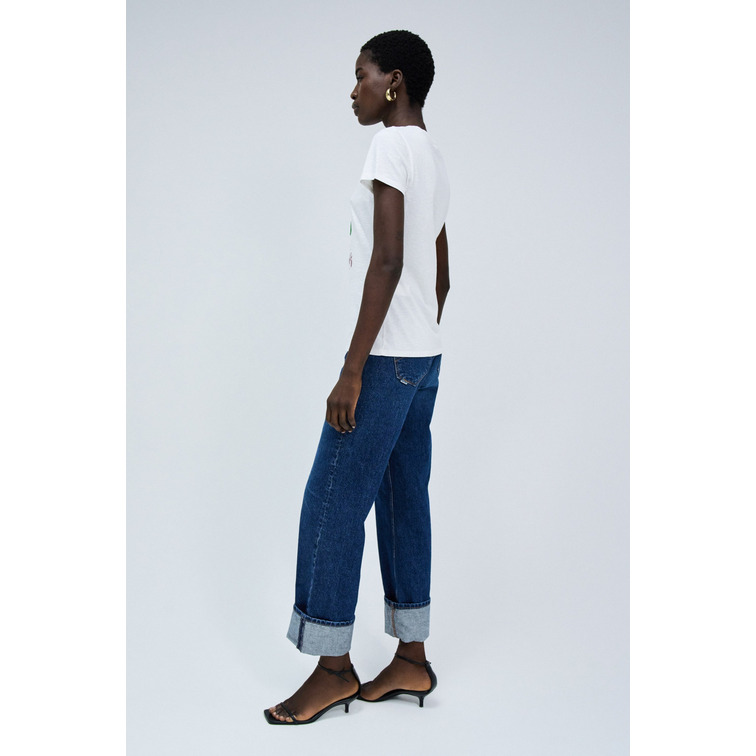 CAMISETA MUJER SALSA JEANS ESTAMPADO FRUTAL
