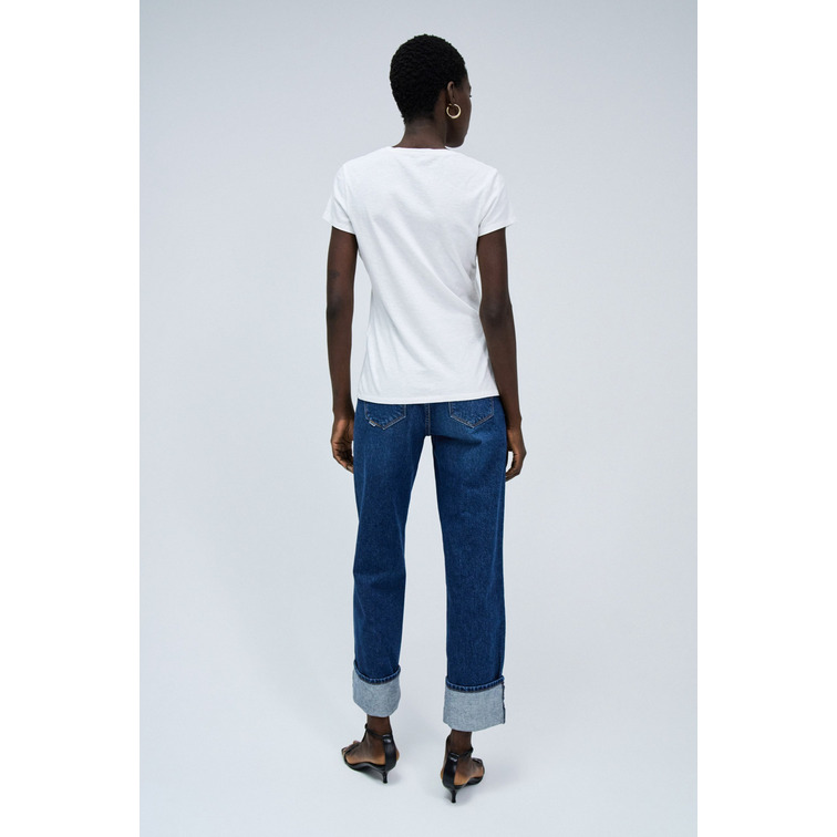 CAMISETA MUJER SALSA JEANS ESTAMPADO FRUTAL