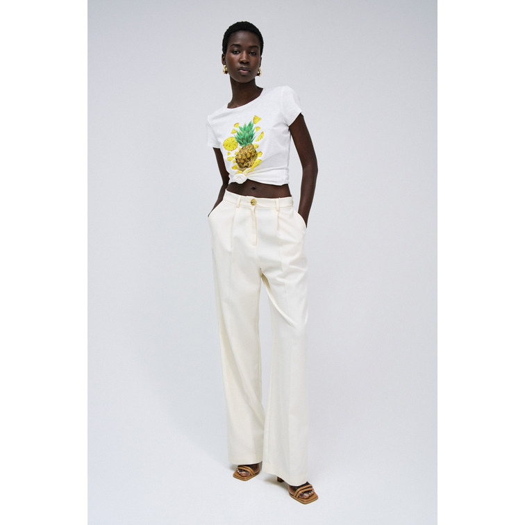 CAMISETA MUJER SALSA JEANS ESTAMPADO FRUTAL