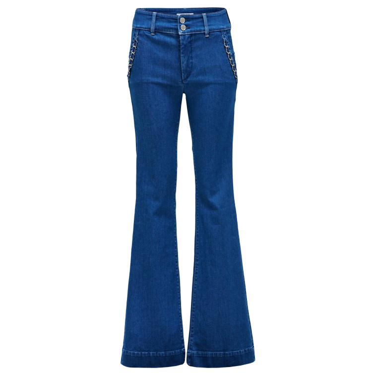 PANTALÓN MUJER  SALSA JEANS SECRET CHINO FLARE WITH DETAIL