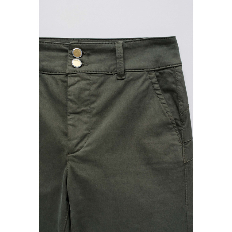 PANTALÓN CHINO MUJER SALSA JEANS CROPPED SLIM