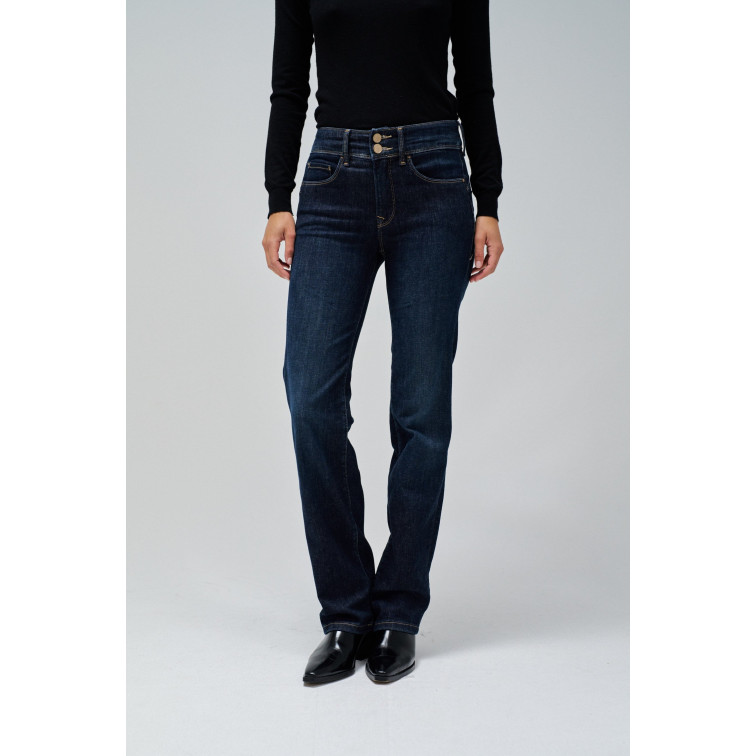 VAQUERO MUJER  SALSA JEANS SECRET STRAIGHT DENIM