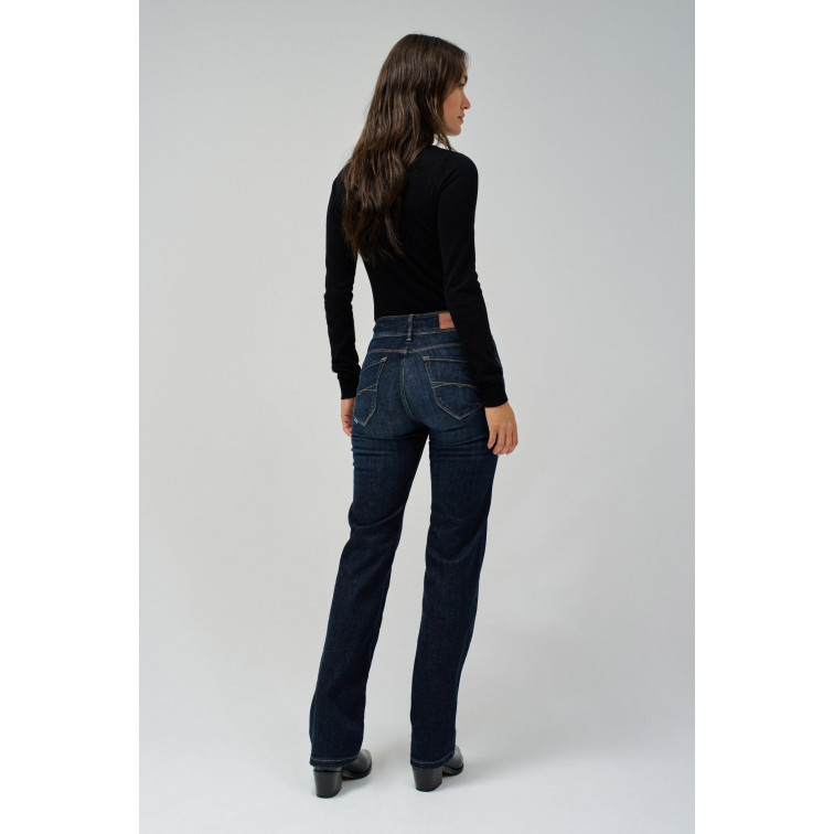 VAQUERO MUJER  SALSA JEANS SECRET STRAIGHT DENIM