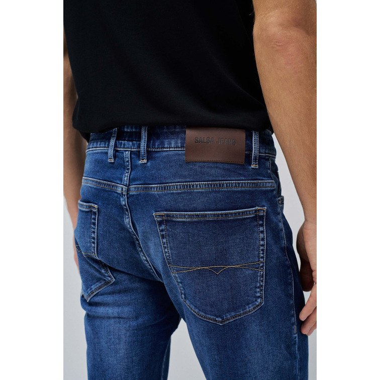 VAQUERO HOMBRE  SALSA JEANS REGULAR S-ACTIV