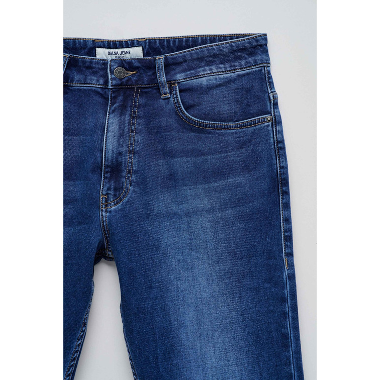 VAQUERO HOMBRE  SALSA JEANS REGULAR S-ACTIV
