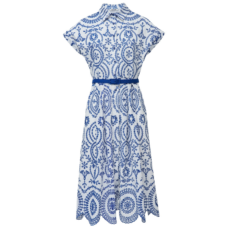 VESTIDO MUJER  SALSA JEANS COLOR-CONTRAST EMBROIDERED DRE