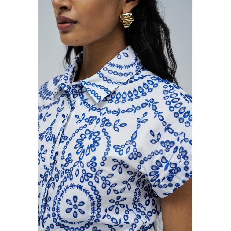 VESTIDO MUJER  SALSA JEANS COLOR-CONTRAST EMBROIDERED DRE