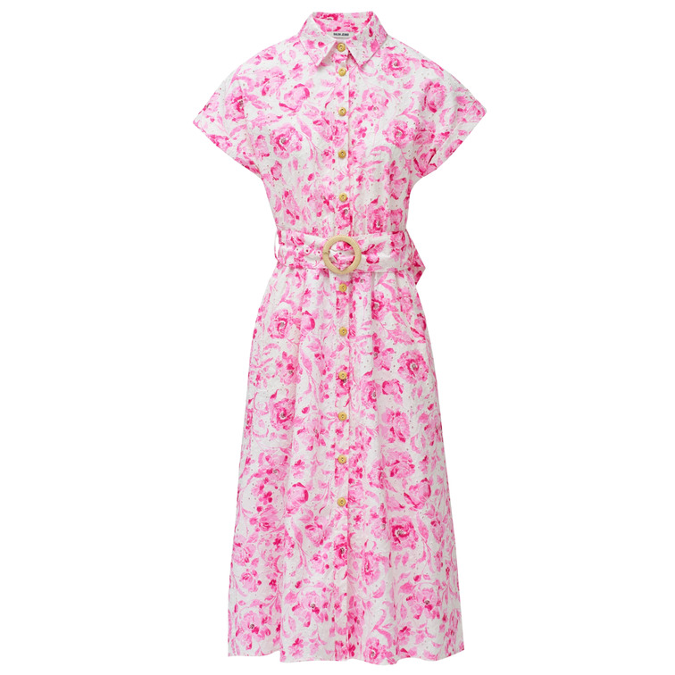 VESTIDO CAMISERO MUJER SALSA JEANS DE BORDADO INGLÉS