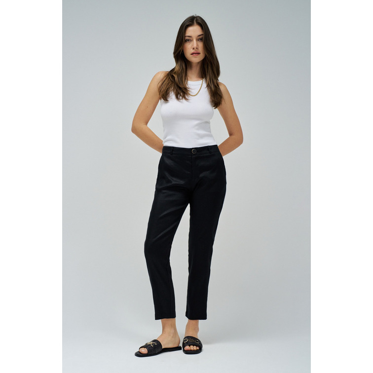 PANTALÓN CHINO MUJER SALSA JEANS DE LINO