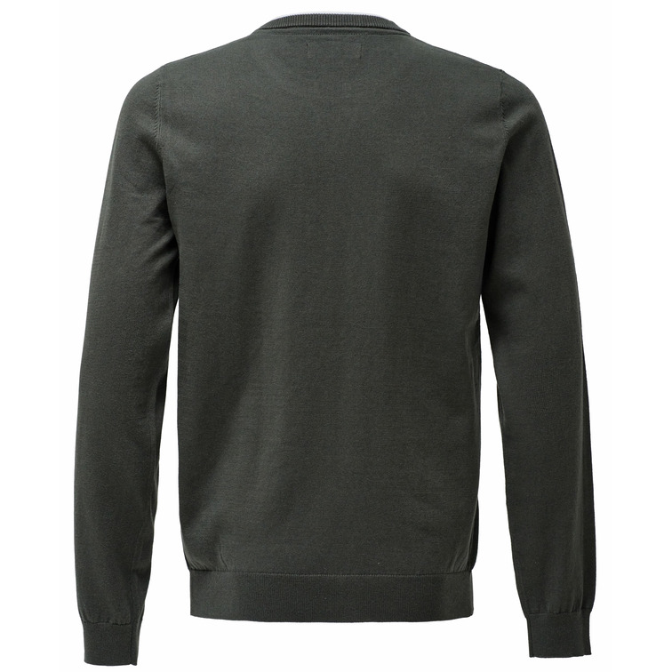 JERSEY HOMBRE  SALSA JEANS KNIT HENLEY W/ COLLAR JERSEY D