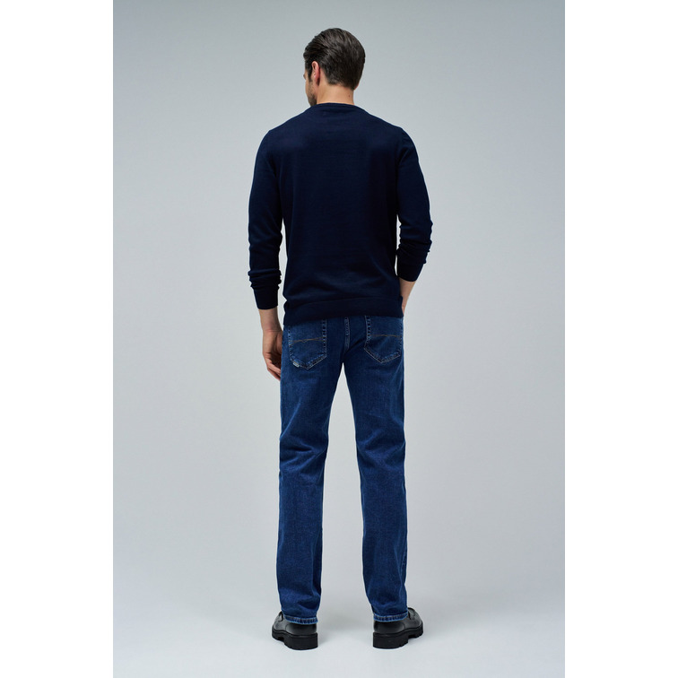 JERSEY HOMBRE  SALSA JEANS KNIT HENLEY W/ COLLAR JERSEY D