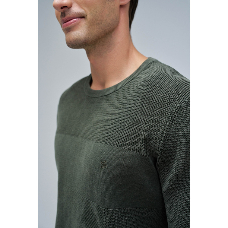 JERSEY PUNTO HOMBRE SALSA JEANS CON TEXTURA