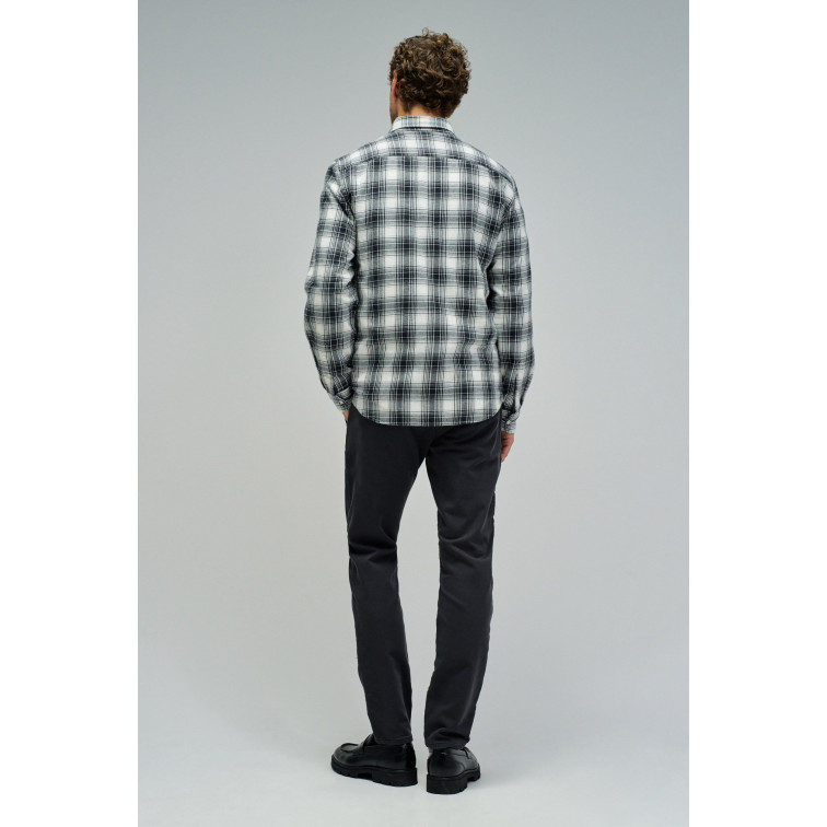 CAMISA HOMBRE  SALSA JEANS PLAID COTTON SHIRT SLIM FIT