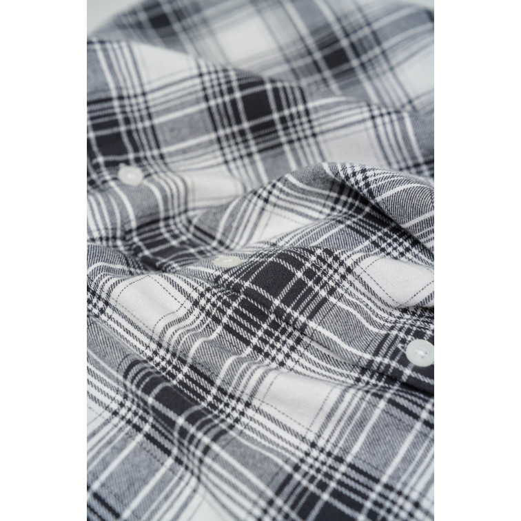 CAMISA HOMBRE  SALSA JEANS PLAID COTTON SHIRT SLIM FIT