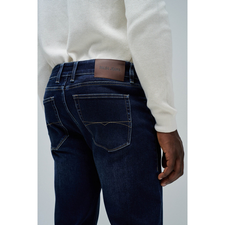 VAQUERO HOMBRE  SALSA JEANS SLIM JEANS THERMOLITE