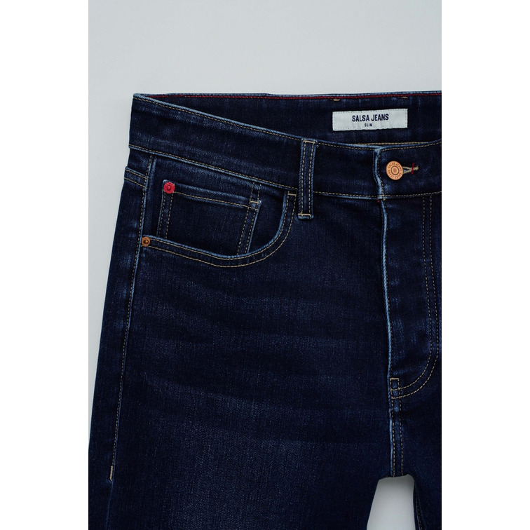 VAQUERO HOMBRE  SALSA JEANS SLIM JEANS THERMOLITE
