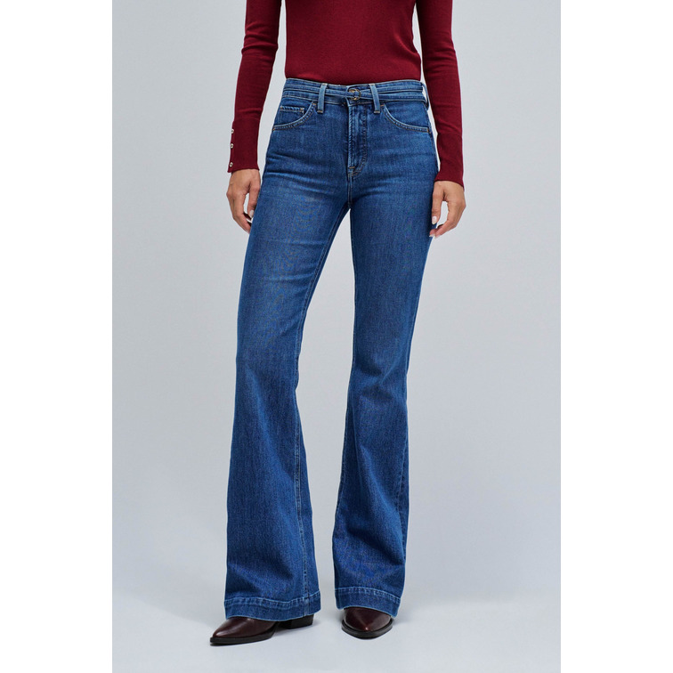 VAQUERO MUJER  SALSA JEANS FAITH FLARE W/ BELT