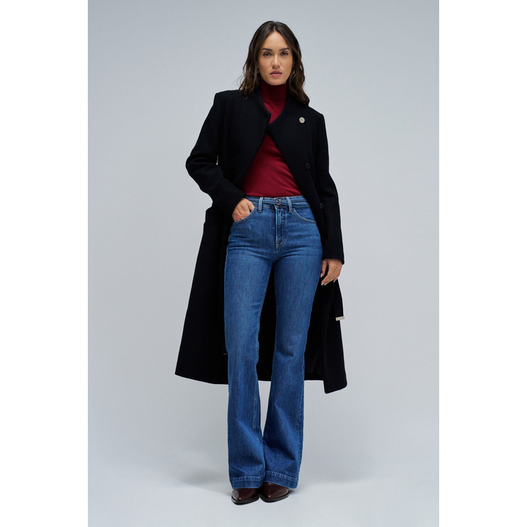 VAQUERO MUJER  SALSA JEANS FAITH FLARE W/ BELT