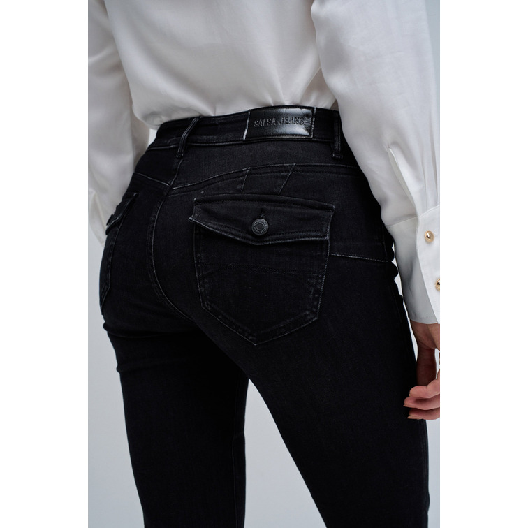 VAQUERO MUJER  SALSA JEANS WONDER BOOTCUT W/ BACK POCKETS
