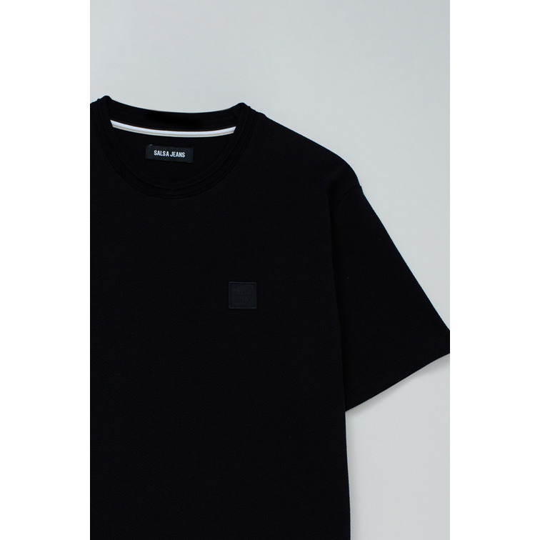 CAMISETA HOMBRE  SALSA JEANS TEXTURED T-SHIRT REGULAR FIT