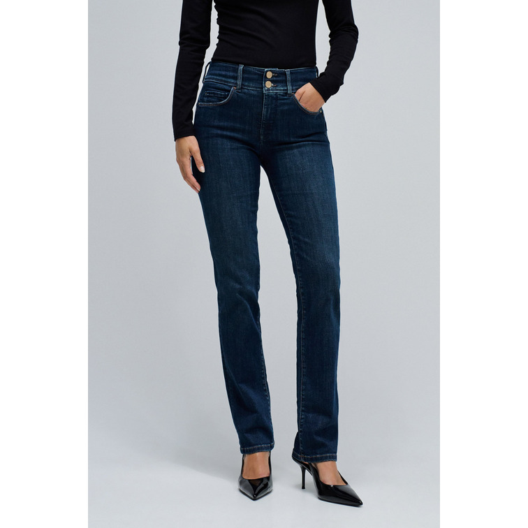 VAQUERO MUJER  SALSA JEANS SECRET SLIM W/ METAL DETAILS