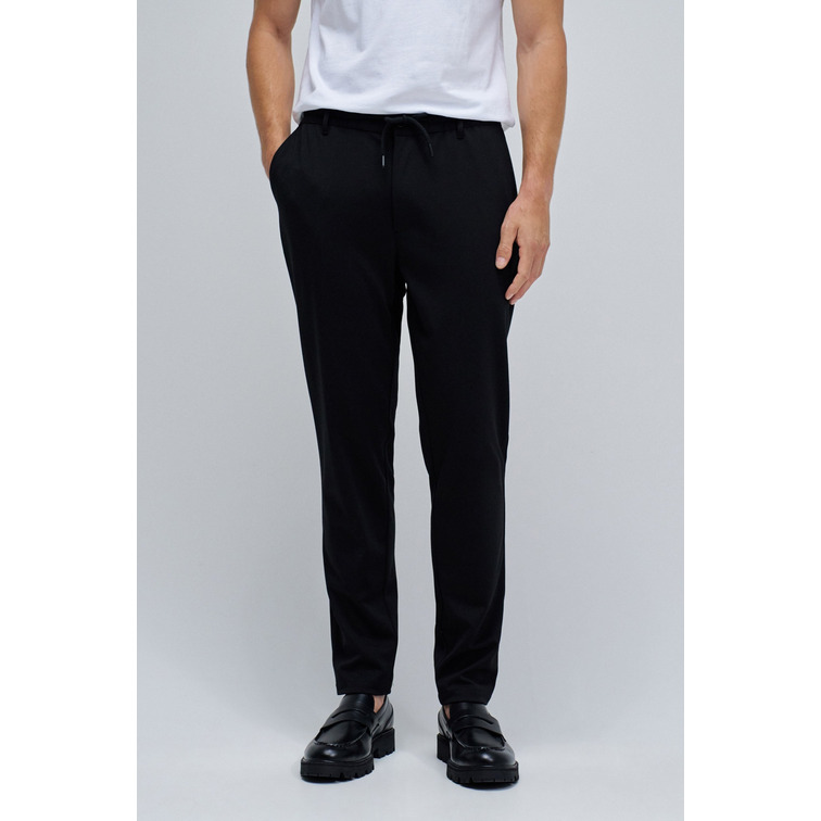 VAQUERO HOMBRE  SALSA JEANS INTERLOCK DRAWSTRING JOGGERS