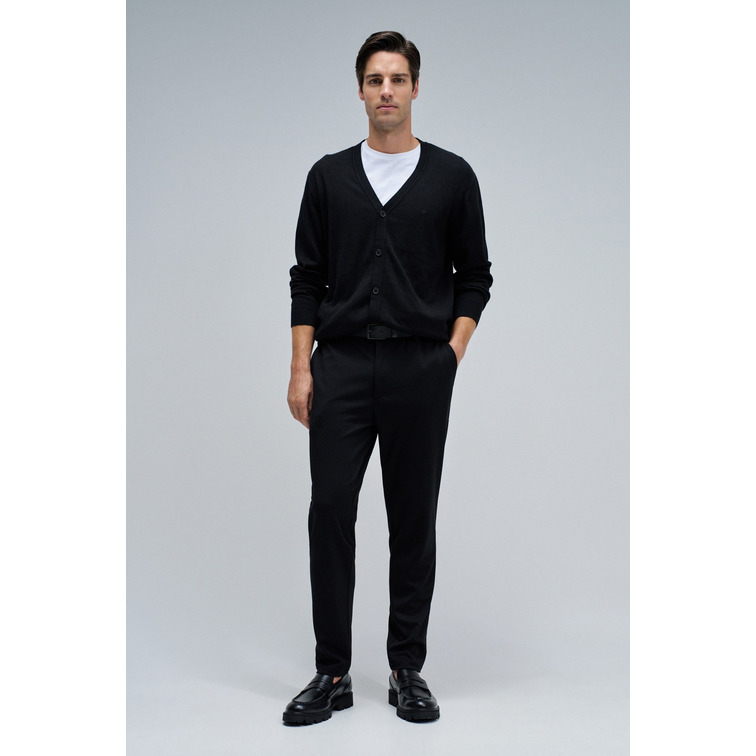 VAQUERO HOMBRE  SALSA JEANS INTERLOCK DRAWSTRING JOGGERS