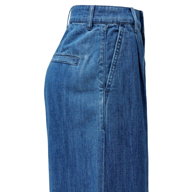 VAQUERO MUJER  SALSA JEANS PALLAZO BLUE