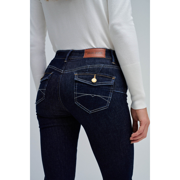 VAQUERO MUJER  SALSA JEANS JEANS WONDER BOOTCUT BASICA RI