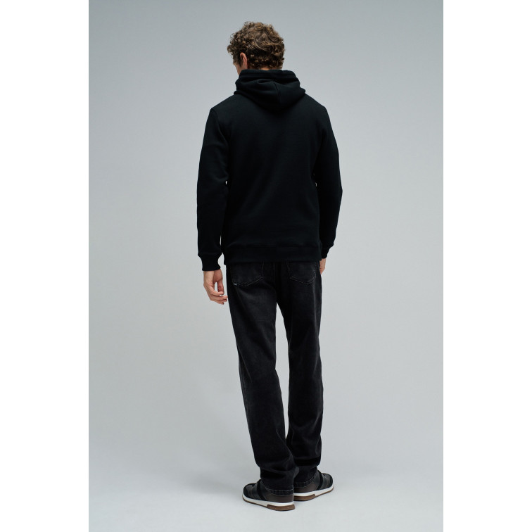 SUDADERA HOMBRE  SALSA JEANS FRENCH TERRY HOODIE BRANDING H