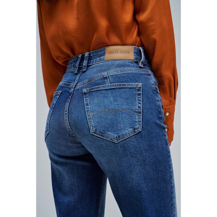 VAQUERO MUJER  SALSA JEANS JEANS TRUE BASIC WASH